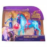 Figur Unicorn Academy Puppe Isabel und Einhorn River
