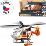 Rettungshubschrauber mit Winde und Lichteffekten