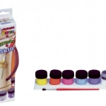 Acrylfarben für Keramik, Glas und Steine - Set mit 6 Stück