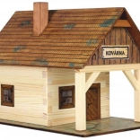 Holz-Klebe-Bausatz Schmiede