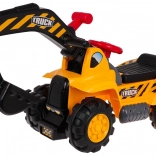 Kinder pedalbetriebener Kunststoff-Bagger