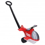 Feuerwehrhelikopter mit mechanischem Geräusch