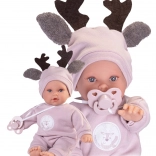 Reálna Puppe Antonio Juan Kika - 27 cm