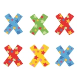 Holzbuchstabe Sternchen X von Bigjigs Toys