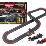 Carrera GO Autorennbahn Champion’s Racing mit F1 FERRARI und RED BULL, 4,3 m