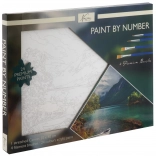 Malen nach Zahlen auf Leinwand Landschaft 30 × 40 cm