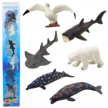 Set Miniatur Meereslebewesen 6 Stk. Marine Life