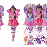 Puppe 26 cm Prinzessin und Einhorn