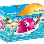 Playmobil Family Fun Schwimmende Kletterinsel