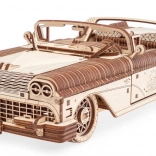 Ugears mechanisches Holzpuzzle – Cabriolet VM-05
