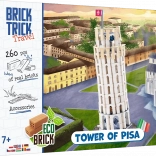 Ziegel-Baukasten BRICK TRICK Travel – Schiefer Turm von Pisa (260 Teile)