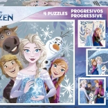 Educa Puzzle Die Eiskönigin 2 x 20 Teile