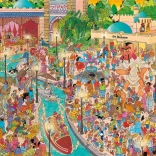 Puzzle JUMBO Jan van Haasteren Efteling Fata Morgana 1000 Teile