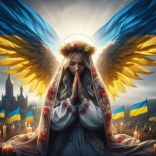 Diamantmalerei Ukrainischer Engel 30x40cm