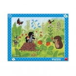 Puzzle Maulwurf und Erdbeeren 40 Teile