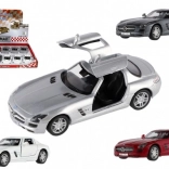 Modellauto Mercedes-Benz SLS AMG 13cm mit Rückzug