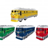 Zug mit Effekten und Schwungrad