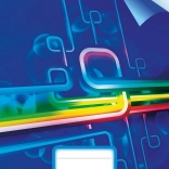 Reas-Pack Schulheft A5, unliniert, 10 Blatt, blau