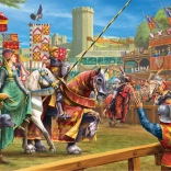 Puzzle Ritterturnier in Warwick 1000 Teile