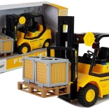 Spielzeug Gabelstapler 1:16 mit Geräuschen und Lichtern