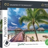 Puzzle TREFL UFT Wanderlust: Paradiesischer Strand auf Bora Bora, 1000 Teile
