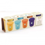 Bunte Knetmasse DJECO - 4 natürliche Farben