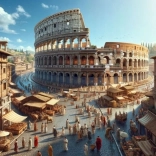 Diamantmalerei Kolosseum 30 × 40 cm