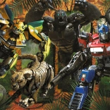 Puzzle 1000 Stück Transformers: Das Erwachen der Bestien