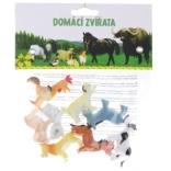 Fröhliche Haustiere – Set aus Plastikfiguren im Beutel