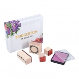 Stempel mit Bridgerton-Motiven