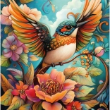 DINO Puzzle Vögelchen XL 500 Teile