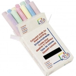 Bunte Kreide für Tafeln oder Asphalt