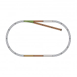 Piko Gleisset B mit Stumpfgleis H0