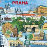 Puzzle LARSEN Prag 66 Teile