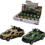 Auto mit Metallkonstruktion und Rücklauf