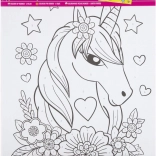 Grafix Malen nach Zahlen - Einhörner und Köstlichkeiten