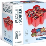 Clementoni Puzzlesortierer – Set mit 6 Fächern