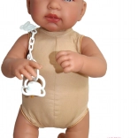 Realistische Babypuppe mit Geräuschen und weichem Körper 44 cm
