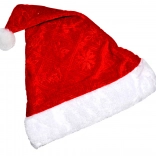 Weihnachtsmütze mit Bommel 28 × 40 cm