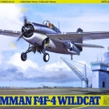 Plastikmodell des Flugzeugs Grumman F4F-4 Wildcat