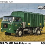 RETRO-AUTA Puzzle Škoda 706 MTS (1968–1988) – 40 Teile