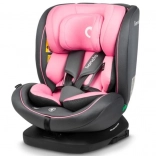 Lionelo drehbarer Kindersitz i-Size 40-150 cm rosa