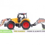 Bauplastiktraktor mit Lader und Bagger