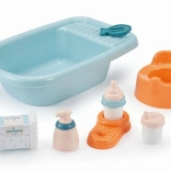 Puppenbadewanne und Töpfchen für Puppen 32 cm