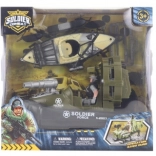 Militärset mit Boot und Kajak