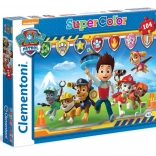 Puzzle 104 Teile Super Farben Paw Patrol