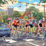 Falcon Puzzle Radrennen 1000 Teile – Jan van Haasteren