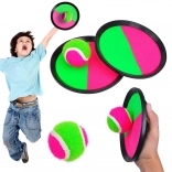 Outdoor-Spiel – Catch Ball mit Klettball