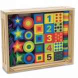 Große Perlen zum Auffädeln für Kinder