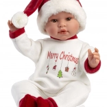 Llorens New Born realistische sprechende Babypuppe 45 cm mit weichem Körper